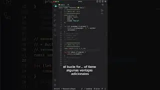 Diferencias bucles for...in y for...of  en JavaScript