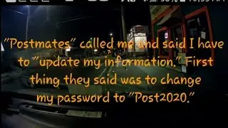 I called a Postmates Scammer's Bluff