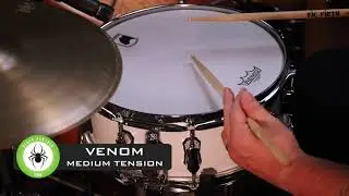 Snare  Drum of the Month, December; The  VENOM! Free case offer.