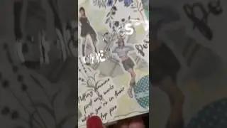 Completed Journal Page! Good Friends & Positive Vibes! Junk Journaling!