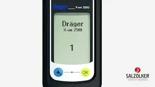 Drager X-am 2500  multig&aacute;z &eacute;rz&eacute;kelő bemutat&aacute;sa
