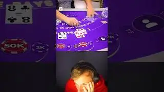 HYPER WORLD RECORD! #highlights #blackjack #streamer #poker