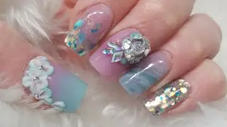 Short Acrylic Nails - My Nails - Glitterbels and CJP
