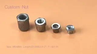 Custom Hex Flange Nut- China factory JM