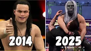 Bo Dallas Evolution In WWE Games 2014-2025 - WWE Games