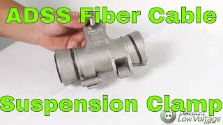 ADSS Self Supporting Fiber Optic Cable Installation Suspension Clamps