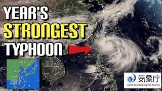 (Typhoon) Super Typhoon Near Japan is Year&rsquo;s Strongest Storm - Hinnamnor