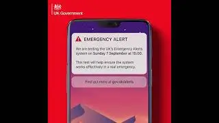 Emergency Alerts system test - Sunday 7 September 2025 at 3pm