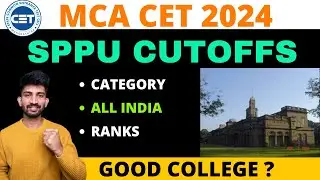 SPPU MCA Cutoffs 2024 | Department of Computer Science, Savitribai Phule Pune University MCA Cutoffs