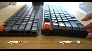 Keychron K1 vs K8 Wireless Mechanical Keyboard
