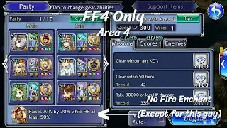 [DFFOO] Six Warrior Quest Area 4 | FF4 Only