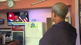 Cubans, US tourists in Havana react to Obama TV speech