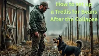 How to Set Up a Bean Trellis for Survival: Post-Collapse Food Security