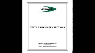 Aluminum Textile Sections Manufacturer & Supplier | Banco Aluminium