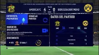 América vs Borussia Dortmund   CHAMPIONS LEAGUE  2025-2026  Octavos de Final
