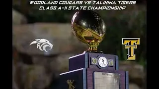Woodland Cougars vs Talihina Tigers 12-13-24 Class A-II State Championship Highlights