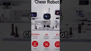 Робот-шахматист с датчиками на выставке CES 2026 7 января в Лас-Вегасе, штат Невада.