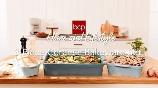 Best Choice 3-Piece Ceramic Bakeware Set: From Oven to Table