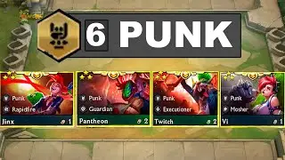 Full 6 Punk ⭐⭐⭐ 3 Star |  TFT Set 10