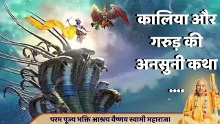 कालिया और गरुड़ की अनसुनी कथा एक बार तो अवश्य देखे II HH BHAKTI ASHRY VAISHNAV SWAMI MAHARAJ JI.