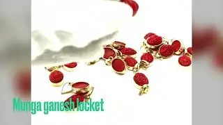 Munga ganesh locket for men and women