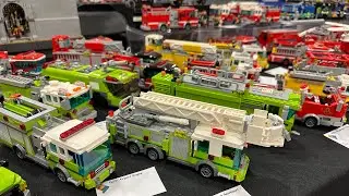 LEGO Fire Trucks - BrickFair VA 2023
