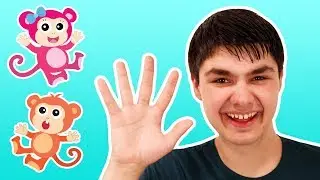 Wild dancing monkeys won't stop jumping on the bed!
