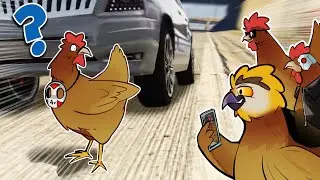 Why Did The Chicken Cross The Road? - GTA 5 PC Funny Moments