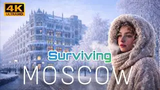 🔥[4K]  Surviving Russia&rsquo;s Frozen Capital | Moscow Winter 2026❄️🇷🇺