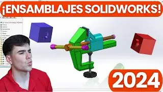 🚀 Ensamblajes en SOLIDWORKS 2025: ¡De Principiante a Experto! 🎓