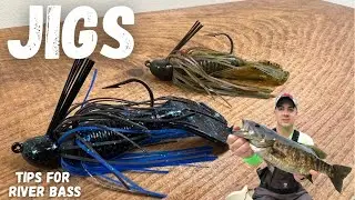 How to fish a “Jig” for smallmouth bass, catch more bass with these tips