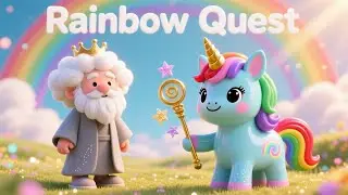Little Wonder's Rainbow Adventure! 🦄 Can She Save Sparkle Meadow? | Kids Animation