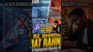 When Deployment Keeps Failing 😶&zwj;💻 | Developer Vlog Day 3 #viral #java   #vlog #shorts #expolerpage