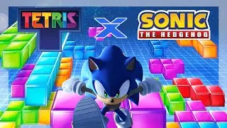 SONIC THE HEDGEHOG X TETRIS 