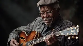 Relaxing Slow Blues Guitar Music ~ Mellow Instrumental Melodies for Peaceful Nights & Chill Vibes