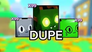 HOW TO DUPLICATE PETS IN ROBLOX PET SIMULATOR 99‼️