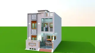 🏡20x40 east facing duplex house plan ! 20x40 house ! 2bhk house plan ! 800 sqft house !