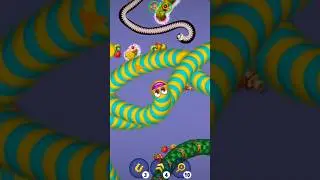 Cute Worms Around. #noobbabyplayer #cacing #game #snakegame #asmr #androidgame #satisfying 28