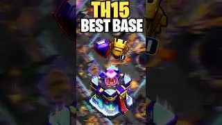 This The Best Base For Th15 Trophy Pushing #clashofclans #th15 #coc