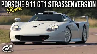 Gran Turismo 7 - 1997 Porsche 911 GT1 Strassenversion ОБЗОР
