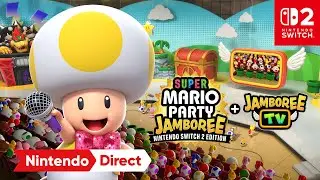 Super Mario Party Jamboree &ndash; Nintendo Switch 2 Edition + Jamboree TV &ndash; Aankondigingstrailer