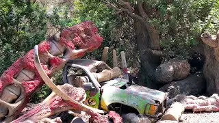 Studio Tour - Jurassic Park | Universal Studios Hollywood (2018)