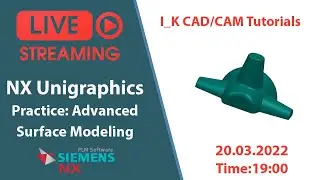 Siemens NX CAD Advanced Surface modeling #NX #siemens #tim #sheet #cad #surface #advanced