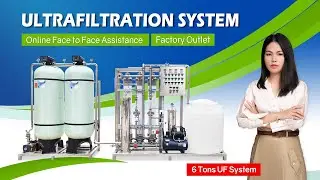 6TPH Ultrafiltration System Superior Water Filtration for Industrial Use