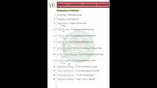 Organic compounds containing Nitrogen-02 #ReactAndLearnYT #class12organicchemistry #organicchemistry