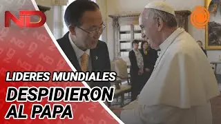 Líderes del mundo despidieron al Papa Francisco con mensajes de respeto y gratitud