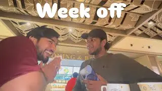 #weekoff 