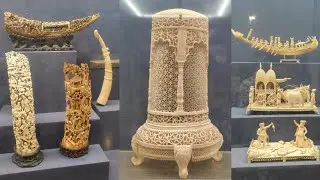 Ivory figures #ivory #salarjungmuseum #museum #history #ancient#china #japan