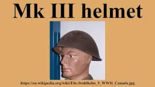 Mk III helmet