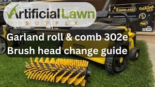 Garland Roll & Comb 302e Brush Head Change
